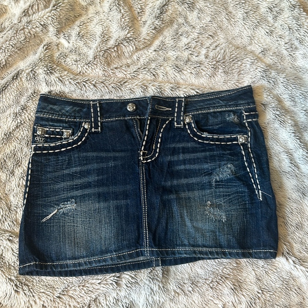 Miss me Jean skirt. Size 27